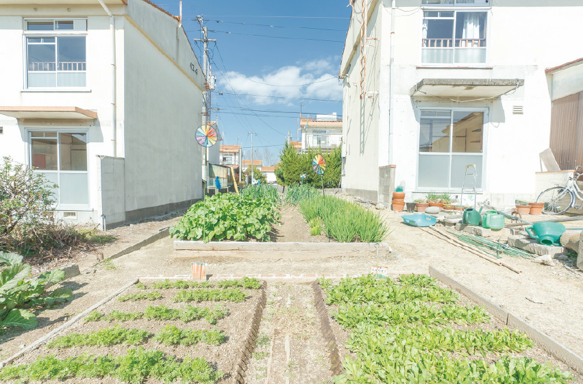 歴木住宅に作られていた菜園は、住人たちの“関わりしろ”として機能していた。